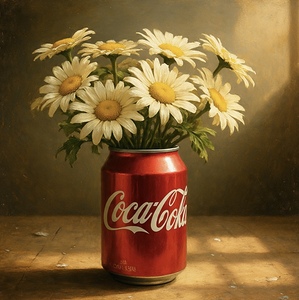 Coca Cola Vase
