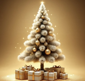 Gold Christmas Tree