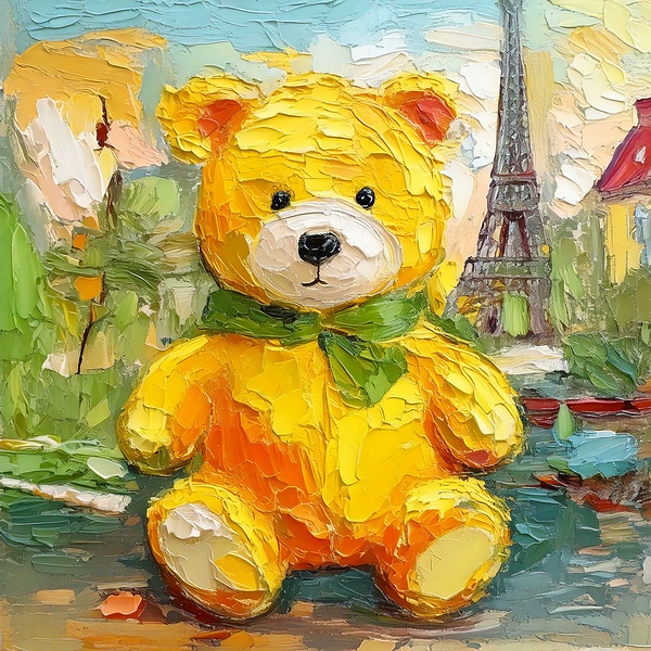 Paris Bear by CreativeMuse