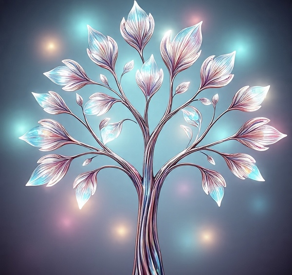  Pink tree  Print