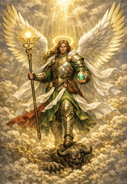 Archangel Raphael Print