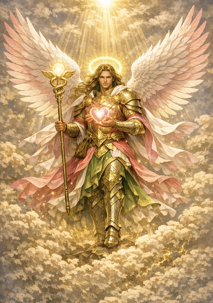 Archangel Chamuel by CreativeMuse