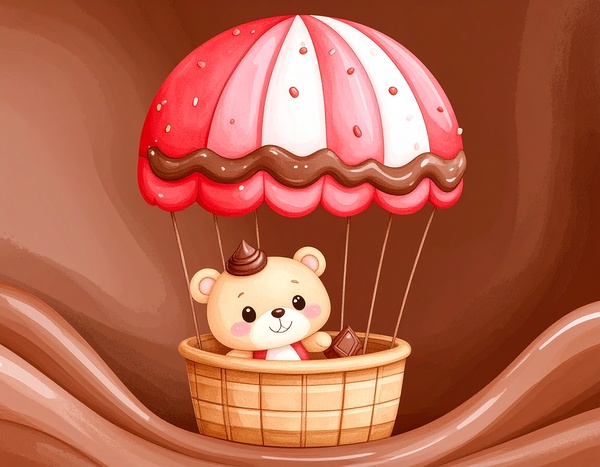 Chocolate Bear by CreativeMuse