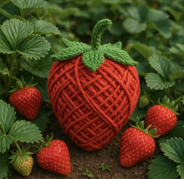 Strawberry Batch Print