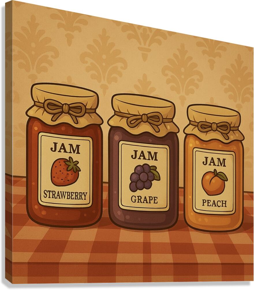 Fruit Jam Canvas Print