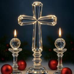 Illuminated Crystal Cross