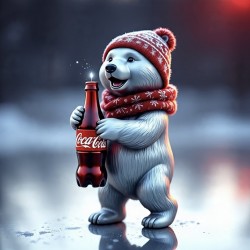  Christmas Coca Cola Polar Bear III