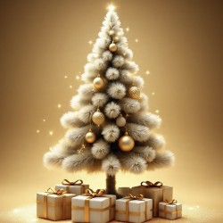 Gold Christmas Tree