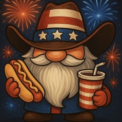 Patriotic Gnome 