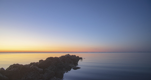 Sunrise on Cedar Island North Carolina