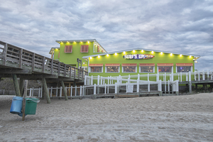Surfs Up at Bogue Inlet Pier