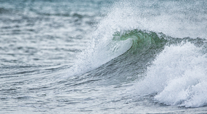 Breaking Wave off Atlantic Beach North Carolina