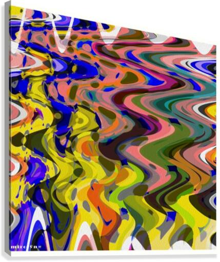 Le fleuve Canvas Print