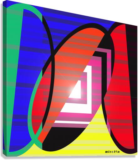 Psychédélique Canvas Print