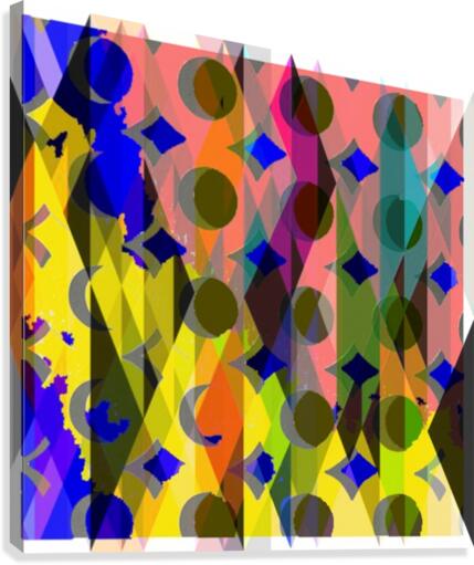 La vitrine Canvas Print