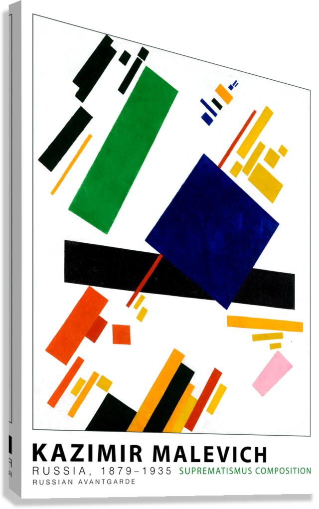 Kazimir Malevich - Suprematismus Composition by Oldmasters