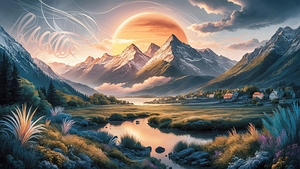 abstract oil painting of flowers 29