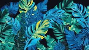 abstract oil painting of flowers 27