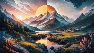 abstract oil painting of flowers 8