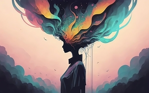 abstract oil painting of flowers 16