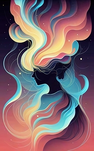 abstract oil painting of flowers 12