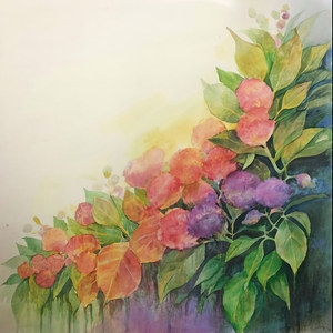 abstract oil painting of flowers 12