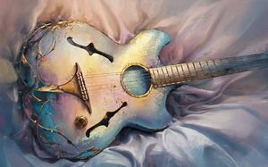 abstract oil painting of flowers 38