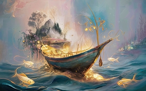 abstract oil painting of flowers 16