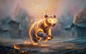 abstract oil painting of flowers 35