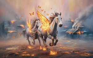 abstract oil painting of flowers 43