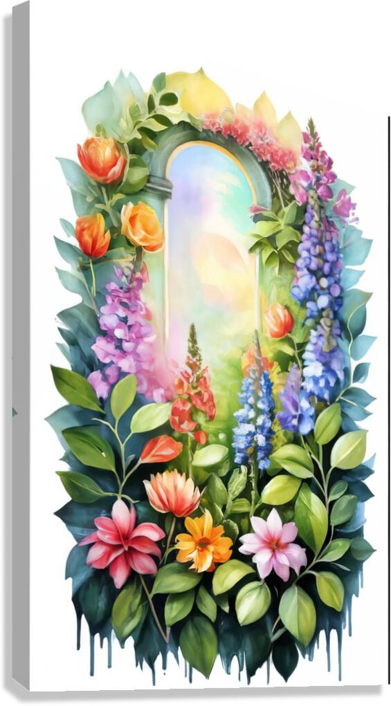 h flower 23 Canvas Print