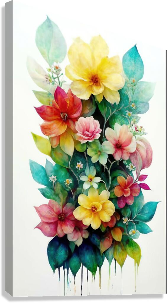 h flower 34 Canvas Print