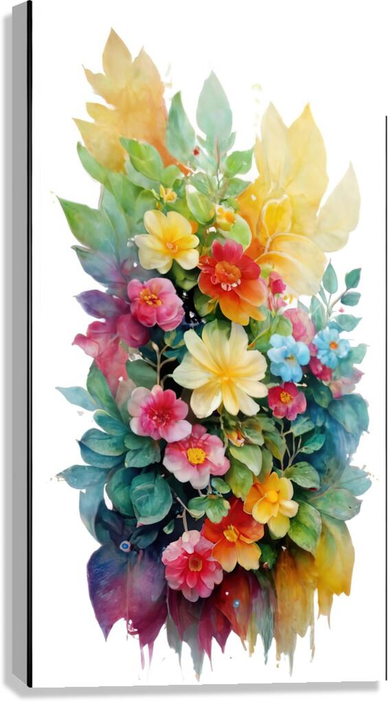 h flower 50 Canvas Print