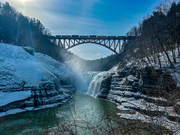 High Falls at Letchworth by Nates States