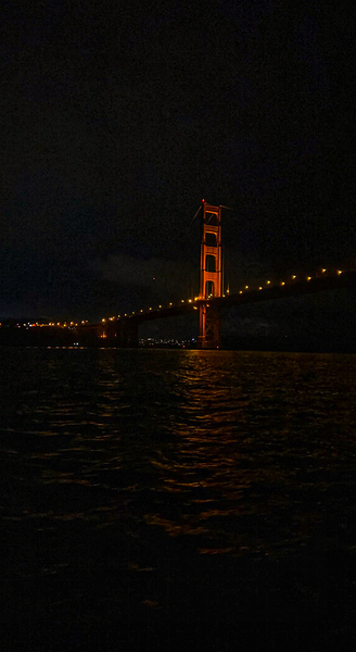 Golden Gate After Dark by Nates States