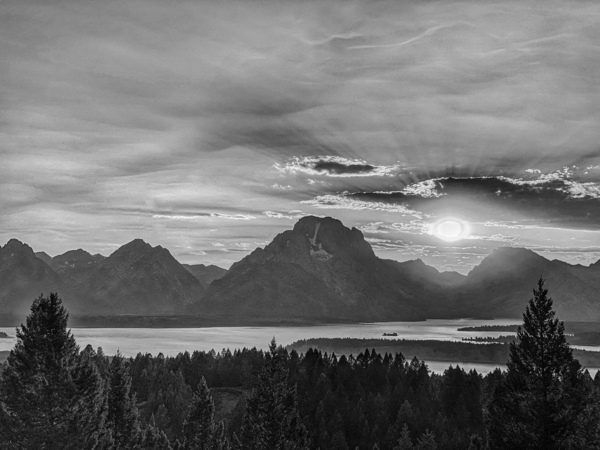 Grand Tetons Sunset by Nates States