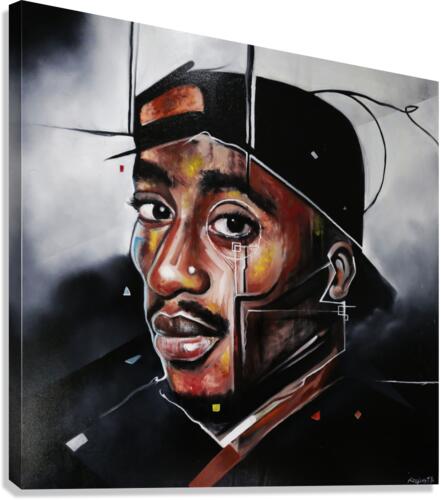 Tupac Canvas Print