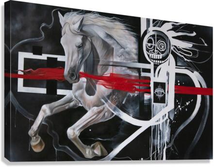 Rider Canvas Print