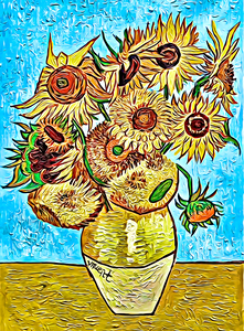 Van Gogh flowers2