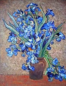 flowers Van Gogh oil painted