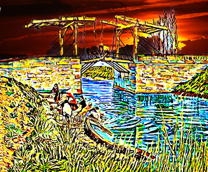 the langlois bridge dig sky