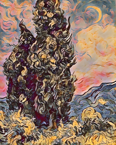 van gogh cypresses 3