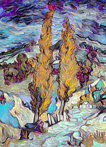 van gogh dig oil