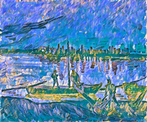 Van Gogh   De aflader in Arles 5