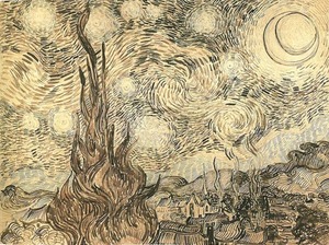 Van Gogh Starry Night Drawing
