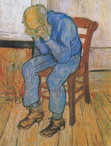 Van Gogh   Trauernder alter Mann
