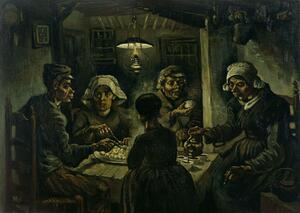 Van willem vincent gogh die kartoffelesser