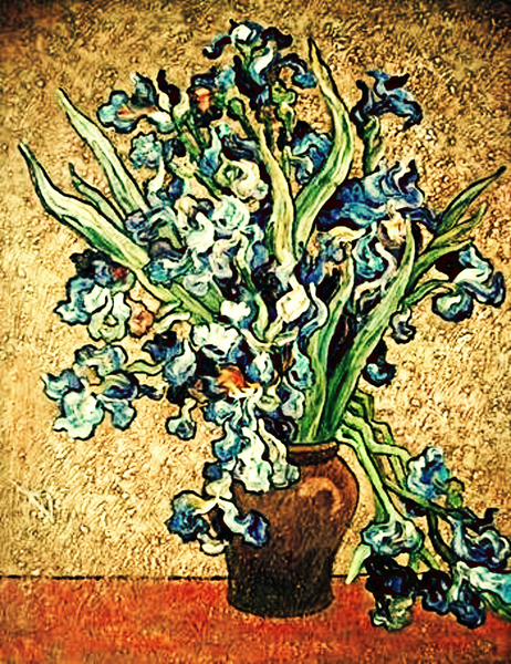 flowers Van Gogh oil painting  Print