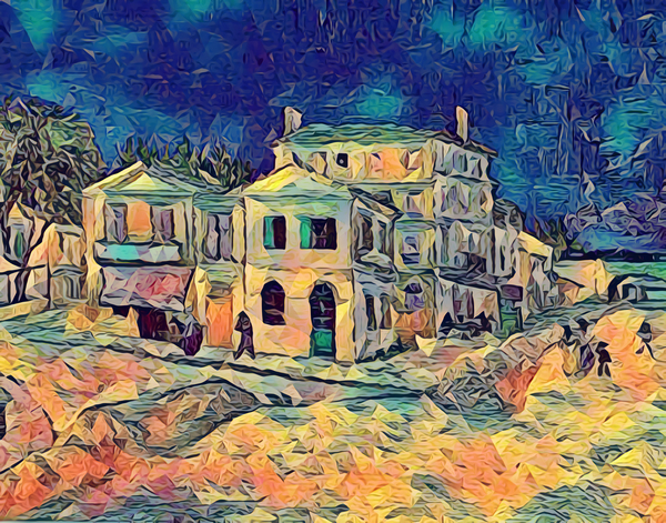 vincent van gogh house 5  Print