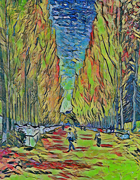 Van gogh lallee des alyscamps 5 Print